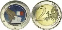 Malta 2 Euros - First elected representatives - Colorised - 2011