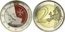 Malta 2 Euros - First elected representatives - Colorised - 2011