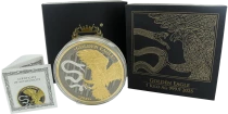 Malta 30 Euros - 1kg Silver - Golden Eagle 2025 - Ruthenium