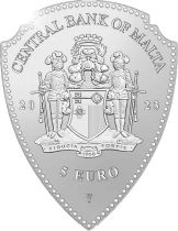 Malta 5 Euros BE Commemo. Malta 2023 - 100 years of Warner Bros