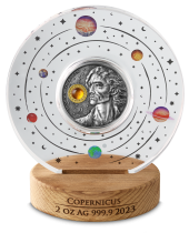 Malta Copernicus- 10 Euros Silver BE 2023 Antique Colour