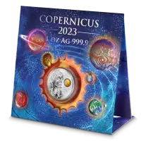 Malta Copernicus- 5 Euros Silver BE 2023 Colour