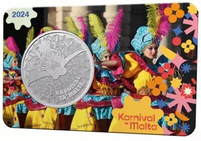 Malta Malta Carnival - 2,5 Euros BU Comm�mo. 2024