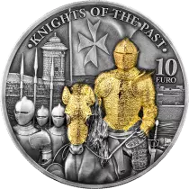 Malta Ordre de Malte - 10 euros Antique Silver (2 ounces) 2023 - The Knights of the Past