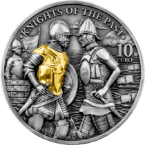 Malta Siege of Malta 1565 - 10 Euro Antique Silver (2 ounces) Malta 2022 - The Knights of the Past