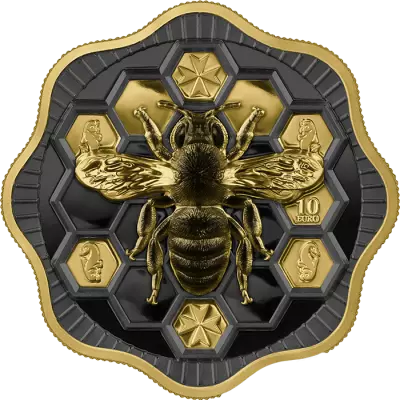 Malta The Maltese Bee - 10 Euro Silver (2 ounces) 2024