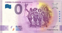 Malte 0 EURO SOUVENIR - Les Trois Mousquetaires