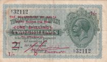 Malte 1 Shilling sur 2 Shillings - George V - 1908 (old date) - 1940 - Série A.1 - P.15