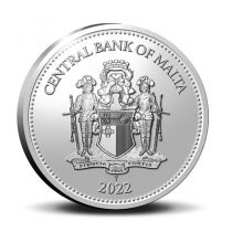 Malte 10 Euros BE Commémo. Malte 2022 - Jubilée de la Reine Elisabeth II