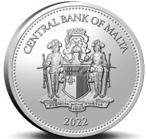 Malte 2 5 Euros BU Commémo. Malte 2022 - Jubilée de Platine d\'Elisabeth II