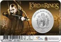 Malte 2 5 Euros BU Comm&eacute;mo. Malte 2022 - Le Seigneur des Anneaux