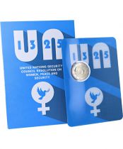 Malte 2 Euro Malte  - Femmes - Résoltuion ONU - 2022 - Coincard BU