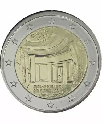 Malte 2 Euro Malte  - Hypog�e de Hal Saflieni - 2022