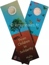 Malte 2 Euros Comm&eacute;mo. BU (Coincard) MALTE 2019 - Nature et Environnement (diff&eacute;rent Monnaie de Paris)