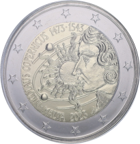 Malte 2 Euros Commémo. BU 2023 - Nicolas Copernic