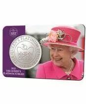 Malte 2.5 Euros - BU - Jubil&eacute;e de Platine d\'Elisabeth II - 2022