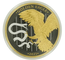 Malte 30 Euros - 1kg Argent - Golden Eagle Ruth&eacute;nium - 2025
