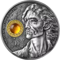 Malte Copernic- 10 Euros Argent BE 2023 Antique Couleur