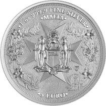 Malte Golden Eagle - 5 euros Argent (1 once) Malte 2023