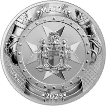 Malte Ordre de Malte - 5 euros Argent (1 once) 2023 - Les Chevaliers du Pass&eacute;