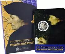 Malte Pièce 2 Euros Commémo. BU MALTE 2022 - 35 ans du Programme ERASMUS - Blister