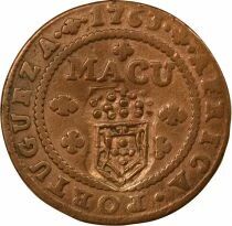 Maria II / Pedro V - 1/2 Macuta - 1837 / 1853
