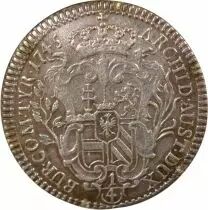 Maria Theresa - 1/4 Silver Thaler - 1745 Hall