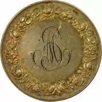 Mariage, Hayau & Lor&eacute;al - Silver Token, Petit - 20 Octobre 1885