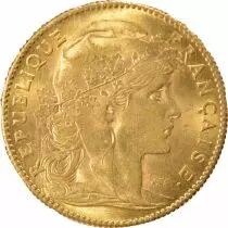 Marianne - 10 Gold Francs, Rooster - 1914