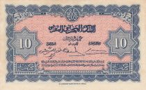 Maroc 10 Francs - 01-05-1943 - SUP +  - Série T.286 - P.25a