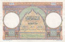Maroc 100 Francs - Ksar d\'Aït-ben-haddou - 09-01-1950 - SUP - Série J.27 - P.45