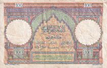 Maroc 100 Francs - Ksar d\'Aït-ben-haddou - 19-04-1951 - TTB - Série Y.31 - P.45