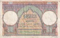 Maroc 100 Francs - Ksar d\'A&iuml;t-ben-haddou - 19-04-1951 - TTB - S&eacute;rie Y.31 - P.45
