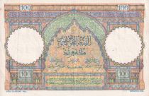 Maroc 100 Francs - Ksar d\'Aït-ben-haddou - 22-12-1952 - TTB+ - Série Y.53 - P.45