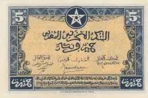 Maroc 5 Francs - 01-03-1944 - P.24 - SUP + - 25911783