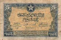 Maroc 5 Francs - 01-03-1944 - P.24b