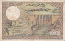 Maroc 50 Dirhams sur 5000 Francs surchargé  02-04-1953 - Série V.425 - TTB - P.51