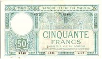 Maroc 50 Francs 01-08-1924  - TTB - Série B.148 - P.13