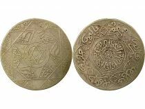 Maroc Abdel Aziz - 2 1/2 Dirhams Argent - 1315 AH (1897 / 1898) Paris