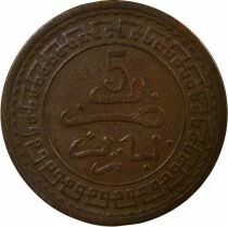 Maroc Abdel Aziz - 5 Mouzounas - 1321 AH (1903 / 1904) Paris
