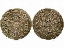 Maroc Abdel Aziz - Dirham Argent - 1318 AH (1900 / 1901) Paris