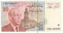 Maroc Billet 20 Dirhams MAROC - Mosqu&eacute;e de Casablanca