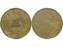 Maroc Mohammed V - 20 Francs Argent - 1352 AH /(1933 / 1934) Paris