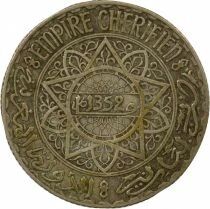 Maroc Mohammed V - 5 Francs Argent - 1352 AH /(1933 / 1934) Paris