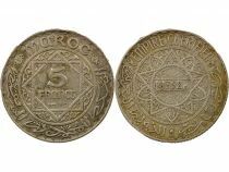 Maroc Mohammed V - 5 Francs Argent - 1352 AH /(1933 / 1934) Paris