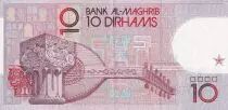 Marocco 10 Dirhams - Hassan II - 1987 - AU - P.63a