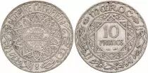 Marocco 10 Francs Cherifian Empire - 1352 (1933) - Paris