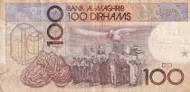 Marocco 100 Dirhams - Hassan II - 1987 - F - P.62a