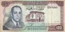 Marocco 100 Francs - Hassan II - Factory - 1985 - VF - P.59b