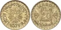Marocco 20 Francs Cherifian Empire - 1371 (1952)